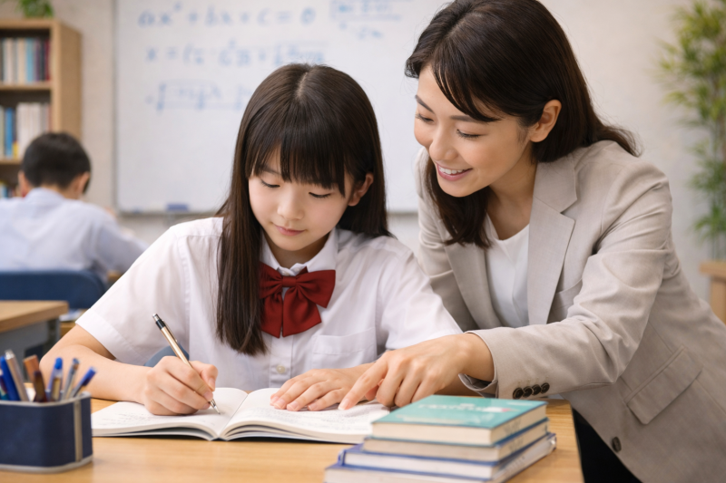 個別指導の様子